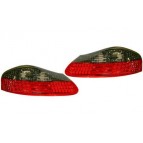 Paire de feux arrière à LED Rouge / Fumé