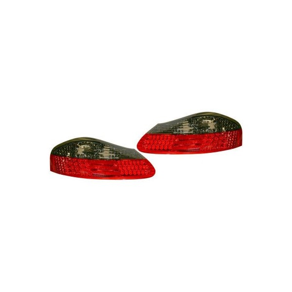 Paire de feux arrière à LED Rouge / Fumé