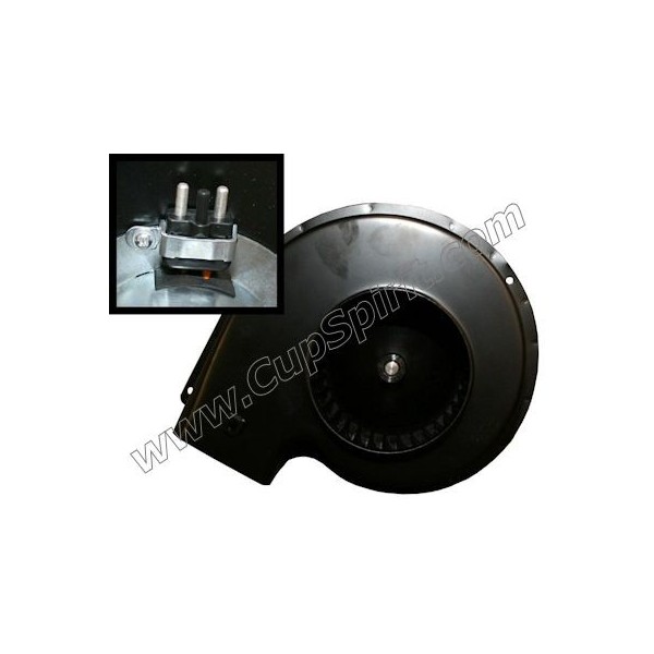 Soufflante air chaud moteur