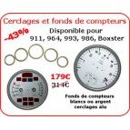 Fonds de compteurs blanc + Cerclages alu