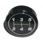 Capuchon levier grille 5 noir et blanc