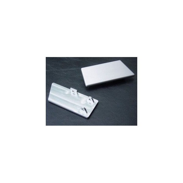 Paire de poignée de porte aluminium