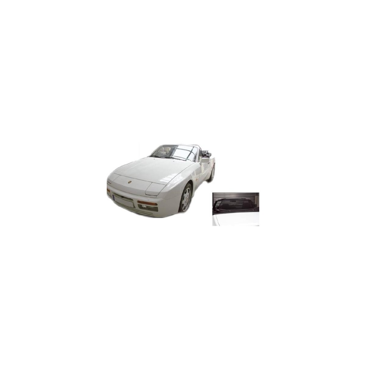 Filet Coupe-Vent Pour Porsche 911 G-Modell, 964, 993 - Noir, Anti-remous 100% Sur Mesure