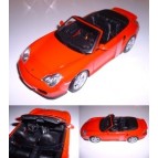 996 Turbo Cabriolet rouge 1/18ème