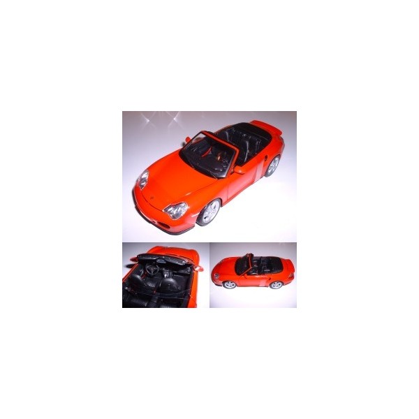 996 Turbo Cabriolet rouge 1/18ème