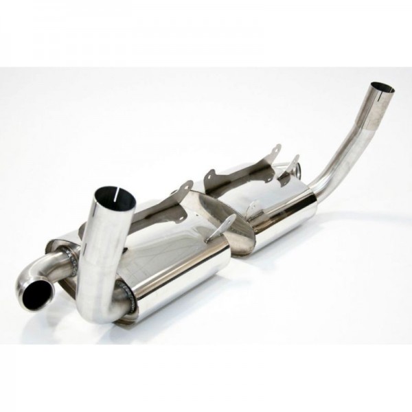 Pack Silencieux sport inox Super Sound + Sorties inox look Turbo S