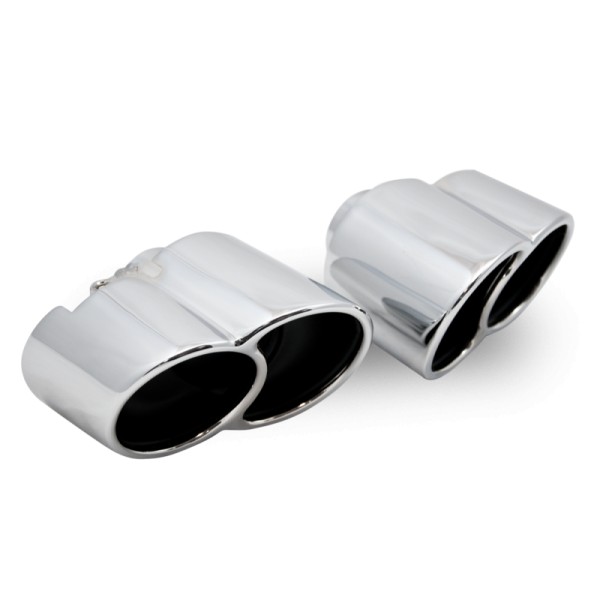 Paire de sorties inox turbo S CUP EXHAUST