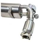 Silencieux sport inox à valves CUP EXHAUST