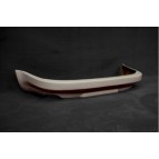 Rear bumper 911 Turbo with molded license plate holder