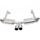 SILENCIEUX SPORT INOX À VALVES CUP EXHAUST sorties inox 981