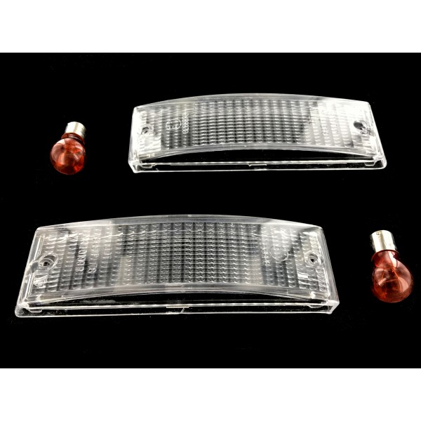 Jeu de Cabochons clignotants blanc + ampoules