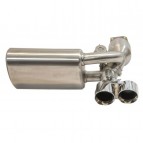 Silencieux inox à valves Cup Exhaust