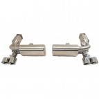 Silencieux inox à valves Cup Exhaust