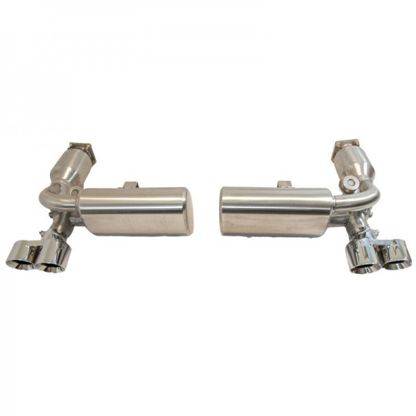 Silencieux inox à valves Cup Exhaust