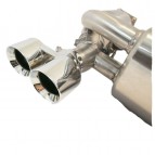 Silencieux inox à valves Cup Exhaust