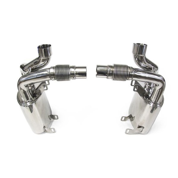 Jeu de silencieux inox sport Cup Exhaust