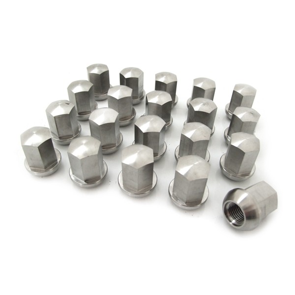 Ecrou de roue aluminium poli - Unitaire